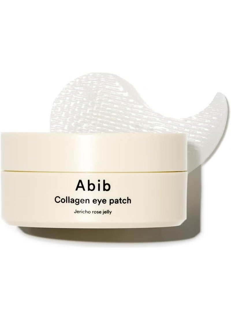 abib Collagen Eye Patch Jericho Rose Jelly 90g/60 ea(30pairs), Korean Under Eye Patches for Puffy Eyes and Dark Circles, Anti-Wrinkle, Collagen - Image 1